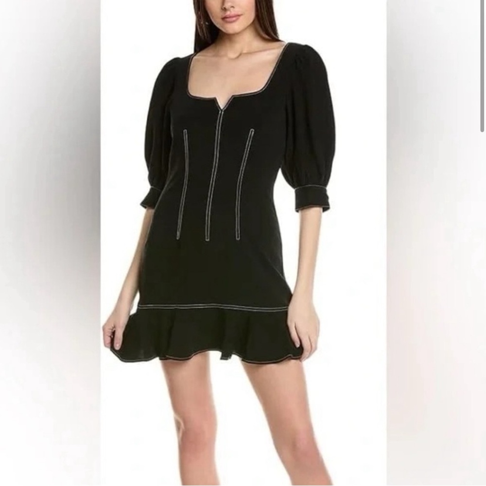 Cinq à Sept Bubble Sleeve dress
